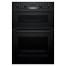 Grade B Bosch Series 4 Electric Built-In Double Oven - Black