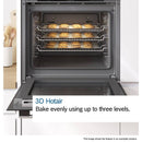 Grade B Bosch Series 4 Electric Built-In Double Oven - Black