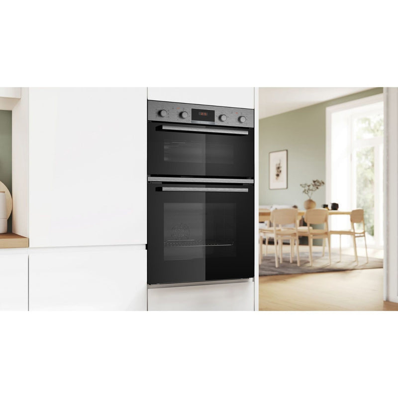 Refrubished Bosch Series 4 MBA533BS3B 60cm Double Built In Electric Oven