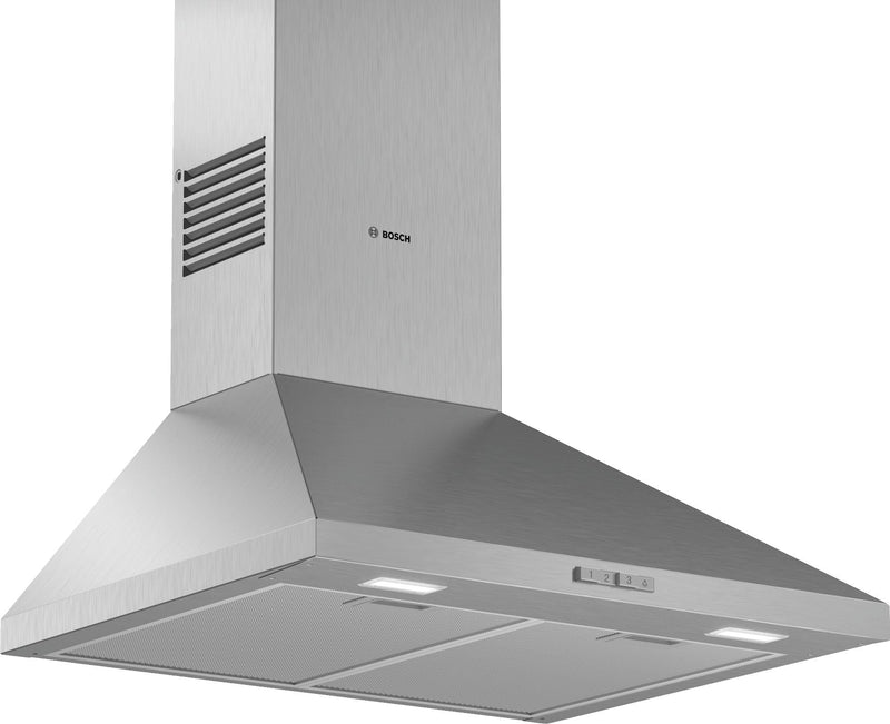 Bosch - Series 2 Wall-mounted cooker hood 60 cm Stainless steel DWP64BC50B