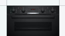 Bosch Series 4 Built-In Double Oven 72x60cm NBS533BB0B