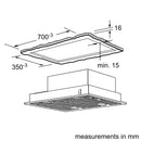Siemens iQ300 Canopy Hood 75cm LB75566GB