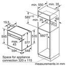 Bosch Series 8 Built-In Oven 60cm HBG7741B1B