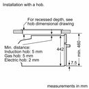 Bosch Series 8 Built-In Combi Microwave Oven 45x60cm CMG7241B1B