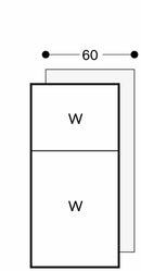 Gaggenau 200 series wine climate cabinet 121.8x55.7cm RW222263