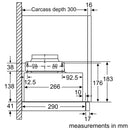 Bosch Series 2 Telescopic Hood 60cm DFM063W56B