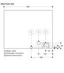 [Discontinued] Gaggenau 400 series coffee machine 60x45cm Stainless steel-backed full glass door CM470111