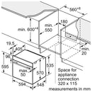 Bosch Series 4 Built-In Oven 60cm HBS573BS0B