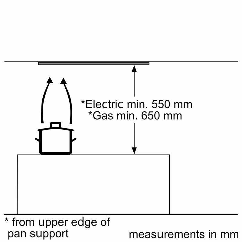 Bosch Series 2 Integrated Hood 53cm DLN53AA70B