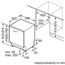Siemens iQ700 Fully-integrated Dishwasher 60cm SN97T801CE