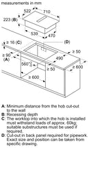 Bosch Series 6 Induction Hob 70cm PVQ731H26E