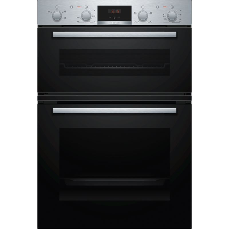 Grade B Bosch MHA133BR0B 60cm Double Built In Electric Oven Stainless Steel