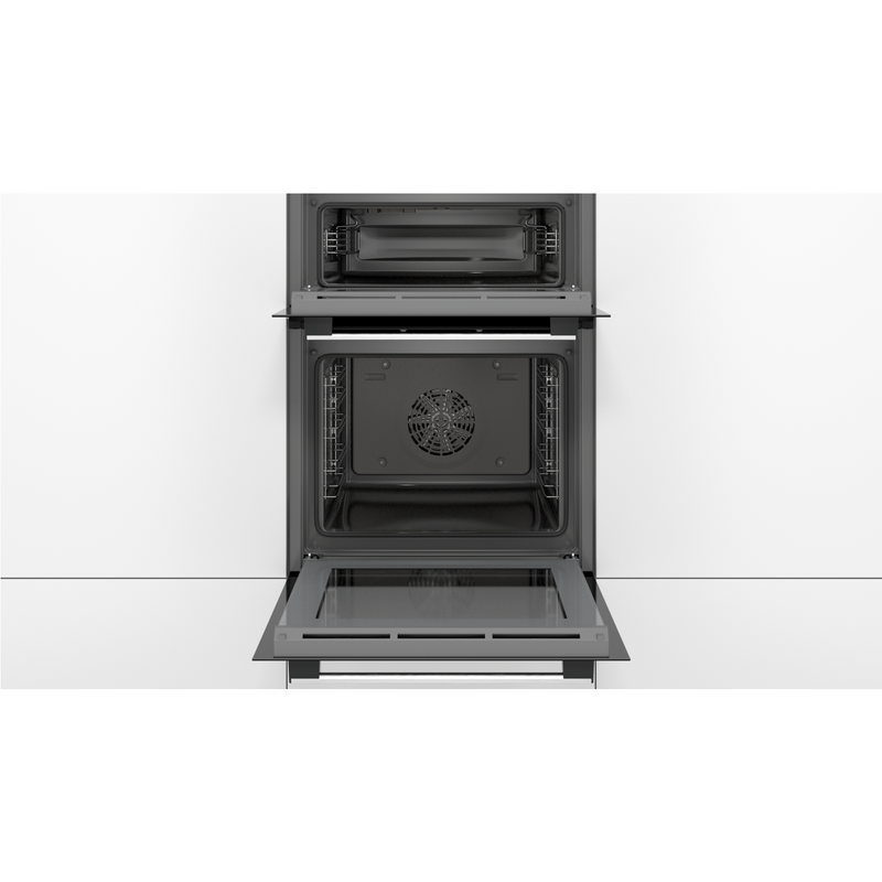 Grade B Bosch MHA133BR0B 60cm Double Built In Electric Oven Stainless Steel