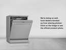 Miele Free-Standing Dishwasher 60cm G7040SC