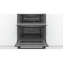 Grade A Bosch Series 4 NBS533BB0B 60cm Double Built Under Electric Oven Black