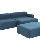 Normann Copenhagen Rope Sofa Chaise Longue right with Pouf