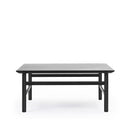 Normann Copenhagen Grow Table 80 x 80 cm Black Oak