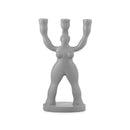 Normann Copenhagen Manikhin 3-armed Candlestick Grey