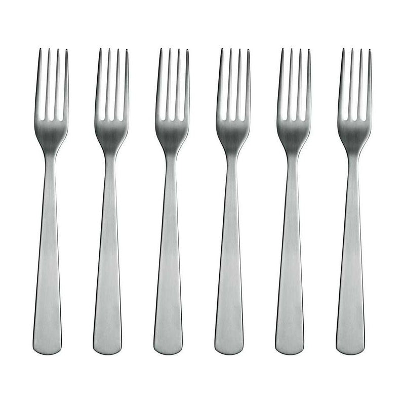 Normann Copenhagen Normann Forks - 6 pack Steel