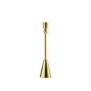 Normann Copenhagen Pirouette Candle Holder 1 Tall Brass