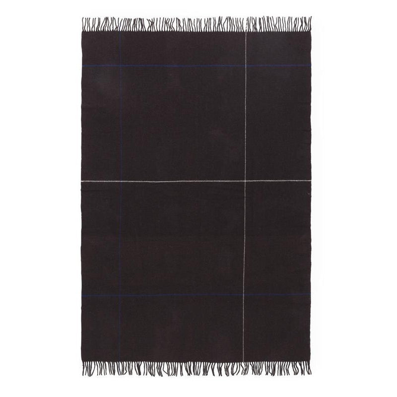 Normann Copenhagen Throw Blanket Mega Simple Check Parterre Brown