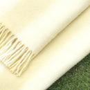 Normann Copenhagen Throw Blanket Candy Stripe Pale Yellow