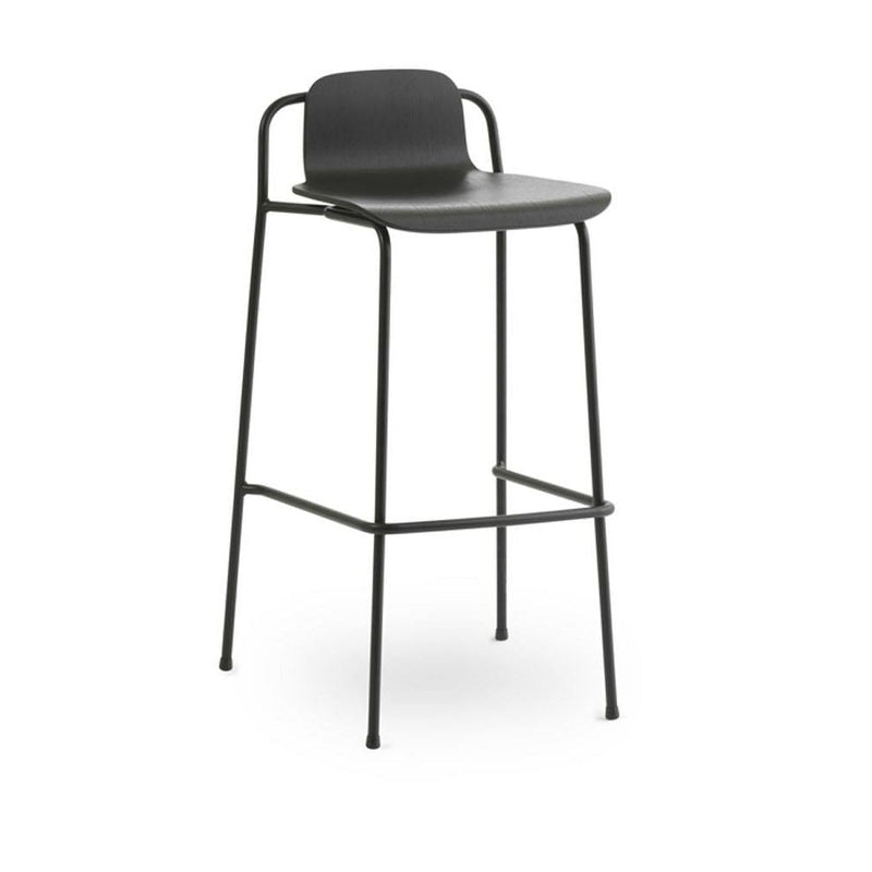 Normann Copenhagen Studio Barstool 75 cm Black Steel