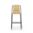 Normann Copenhagen Studio Bar Chair 75 cm Black steel