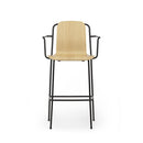 Normann Copenhagen Studio Bar Armchair 75 cm Black steel