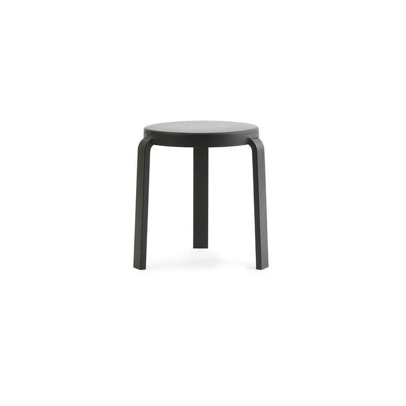 Normann Copenhagen Tap Stool Black oak  Black