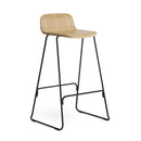 Normann Copenhagen Just Barstool w. Back 75 cm