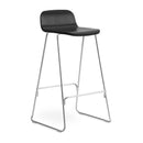 Normann Copenhagen Just Barstool w. Back 75 cm