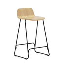 Normann Copenhagen Just Barstool w. Back 65 cm