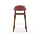 Normann Copenhagen Form Barstool 65 cm Walnut