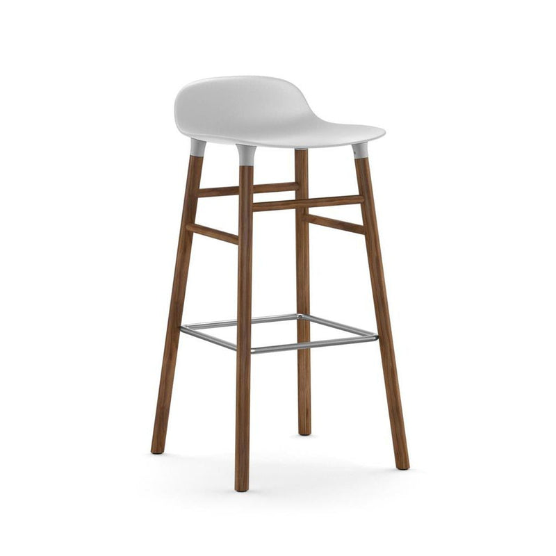 Normann Copenhagen Form Barstool 75 cm Walnut