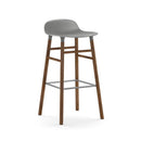 Normann Copenhagen Form Barstool 75 cm Walnut