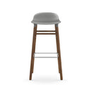 Normann Copenhagen Form Barstool 75 cm Walnut