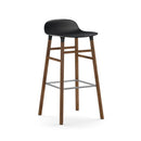 Normann Copenhagen Form Barstool 75 cm Walnut