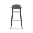 Normann Copenhagen Form Barstool 75 cm Walnut