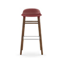 Normann Copenhagen Form Barstool 75 cm Walnut