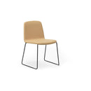 Normann Copenhagen Just Chair Upholstered Black Steel  Synergy