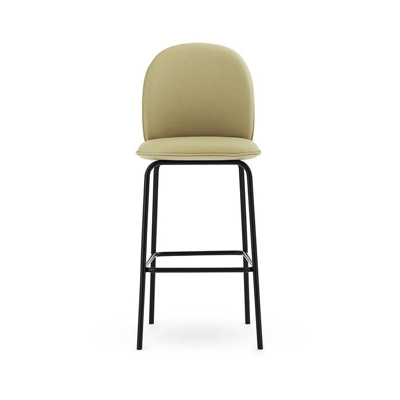 Normann Copenhagen Ace Bar Chair 75 cm Full Upholstery Black Steel