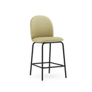 Normann Copenhagen Ace Bar Chair 65 cm Full Upholstery Black Steel
