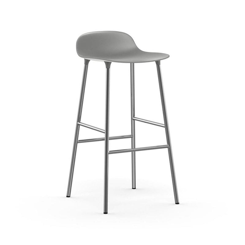 Normann Copenhagen Form Barstool 75 cm Chrome