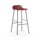 Normann Copenhagen Form Barstool 75 cm Chrome