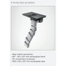 Grade B Elica NikolaTesla Switch NT-SWITCH-BLK-DO 83cm Induction Venting Hob Duct Out Only