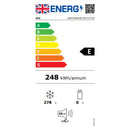 Grade A AEG 7000 Series 278 Litre Freestanding Freezer - Black