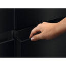 GRADE A1 - AEG 6000 Series 600 Litre Four Door American Fridge Freezer - Black