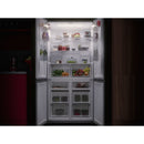GRADE A1 - AEG 6000 Series 600 Litre Four Door American Fridge Freezer - Black