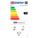 Grade B AEG 7000 Series UltraFresh+ 328 Litre 60/40 Fridge Freezer - Stainless Steel